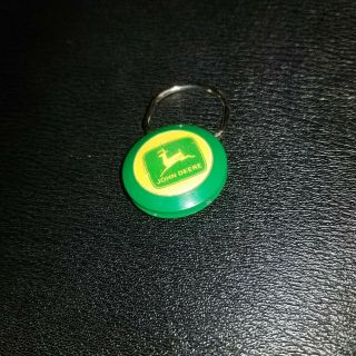 John Deere Tractor Engine 1976 Keychain Keyring Key Chain Key Fob