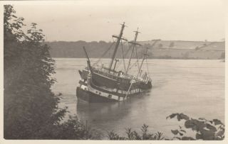 Rp: Menai Straits,  Wales,  00 - 10s ; Shipwreck Of H.  M.  S.  " Conway "