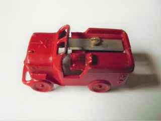 Ww2 Home Front Vintage Japan Die Cast Pencil Sharpener Jeep