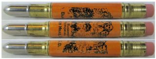 Restored Vintage Bullet Pencil - Mt.  Rushmore,  Black Hills,  Sd Ef - 1341