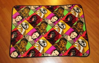 Northwest Star Wars Fleece Blanket Bb8 Chewbacca Kylo Ren Princess Leia