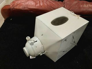 Vintage Antique Hoosier Cabinet Flour Bin With Sifter Hardware Bracket