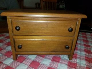 Antique Doll Size Vintage Miniature Salesman Sample Chest Of Drawers