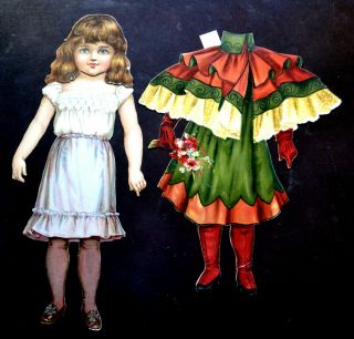 Vintage Raphael Tuck 13  Dear Dorothy " And Clothes