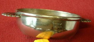 Almost Perfect Silver Wine Coaster From Liner Oslofjord Shipwreck 1940