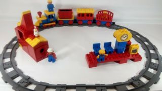 Lego Duplo Vintage Express Train Track / Railway Set 2701 Extra Mini Farm
