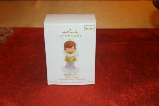 2012 Hallmark Ornament Sterling Rose Mary 