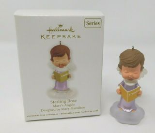 Hallmark Keepsake Ornament 2012 Sterling Rose 25 Mary 