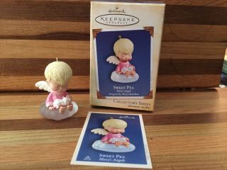 2004 Halmark Keepsake Ornament Sweet Pea Mary 