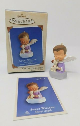 Hallmark Ornament 2003 Sweet William 16 Mary 