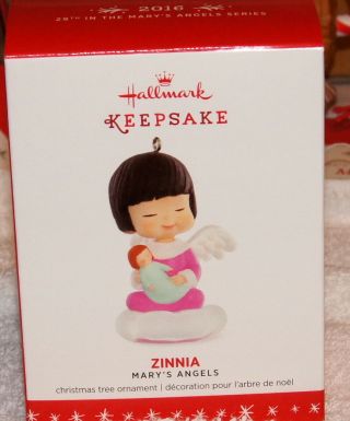 2016 Hallmark Ornament Zinnia 29 In Mary 