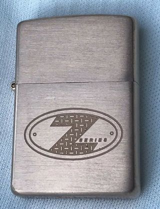 Zippo 2002 Z Series Solid Copper Lighter In Great