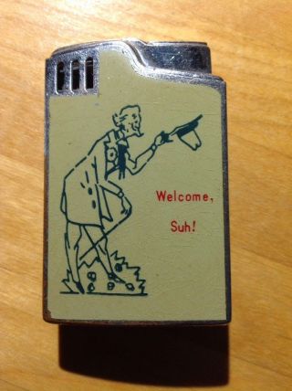 Hadson Blue Bird Lighter Flag And Southern Gentleman Plays Dixie