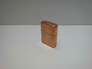 Copper Zippo E03 Bradford Pa Collectible Lighter