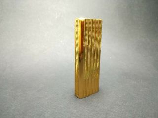 Vintage Hadson Power 8 Electric Lighter Gold Tone.  Collectible Gaz