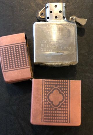 Zippo Copper Lighter 03 Pre Owned