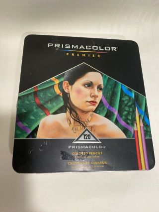 120 Prismacolor Thick Soft Core Pencilstin Vintage 3602tn