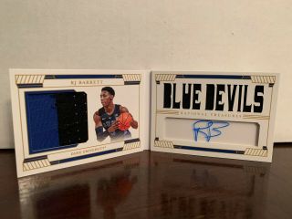 2019 National Treasures Rj Barrett Patch Auto Booklet 25/25 Rpa /25 - Ebay 1/1