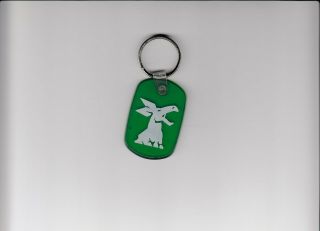Vintage Timberjack Logging Machines Key Fob Donkey Logo