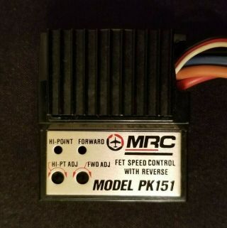 Vintage Mrc Pk151 Fet Esc With Reverse