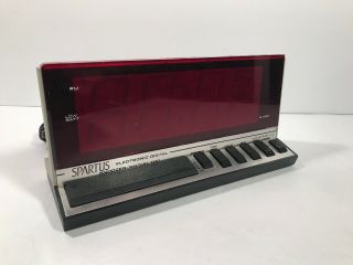 Spartus Electronic Digital Alarm Model 1150 Vintage.  Great 80s Retro