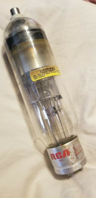 Huge Vintage Rca575a Vacuum Tube