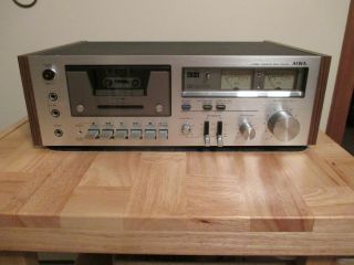 Aiwa Stereo Cassette Deck - Model Ad - 6350u - Vintage -