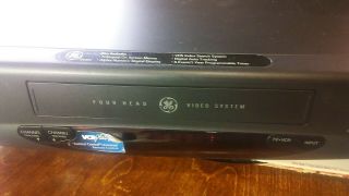 4 Head G E Video System Vhs Player Pre Owned Vintage