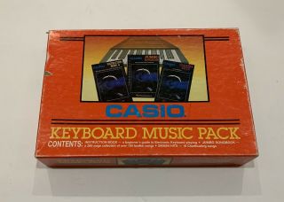 Vintage Casio Keyboard Music Pack.  80s Box Set