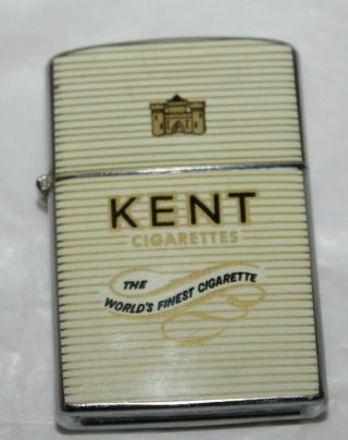 Tobaccianna Hadson Lighter Kent Cigarette Vintage Advertising No 111957