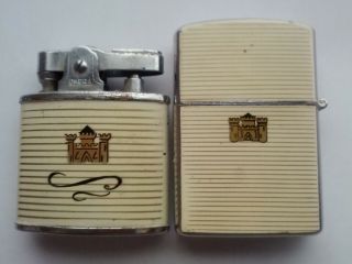 Set Of 2 Vintage Hadson Lighter Kent Cigarettes,  Sparks Well,