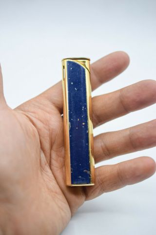 Hadson Lady Lighter System Cigarette Vintage Elegant Gas Gold Slim Electric Rare