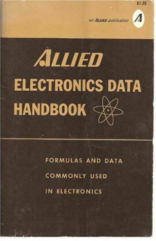 Allied Radio Shack Electronics Data Handbook [paperback] Allied Radio Shack